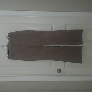 Banana Republic brown Plaid trousers size 14